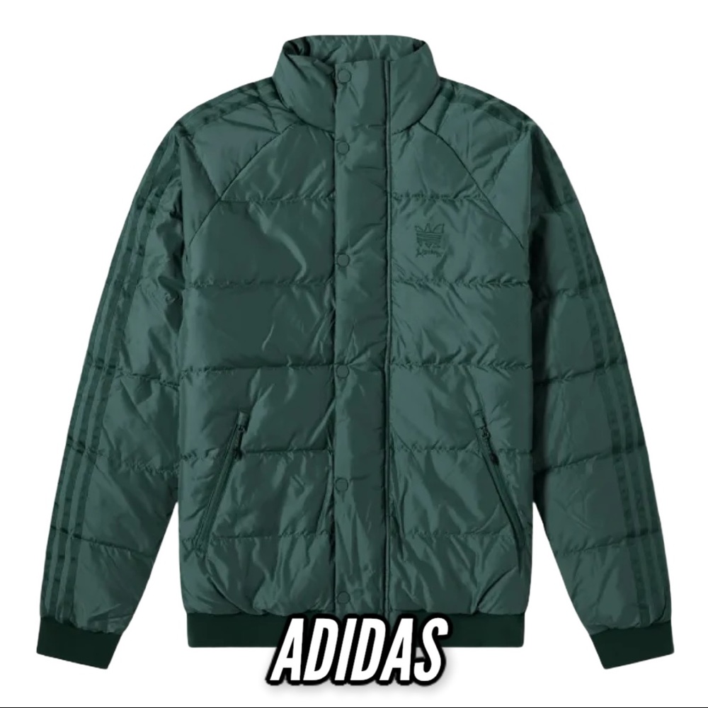 ADIDAS Originals Jonah Hill Puffer Jacket Green